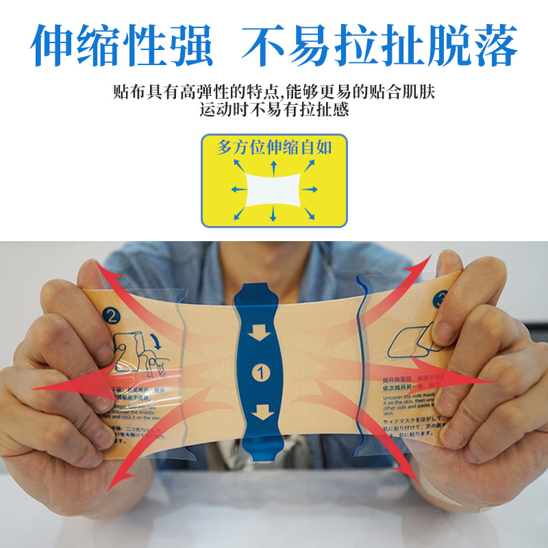 東進藥業 艾草透骨貼日本久光 四面彈力布全身通用 外用關節膏貼貼牌生產